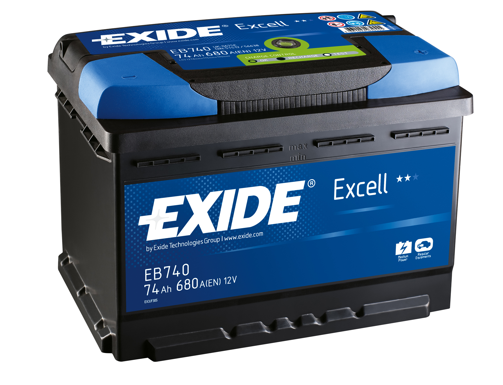 Аккумулятор автомобильный exide